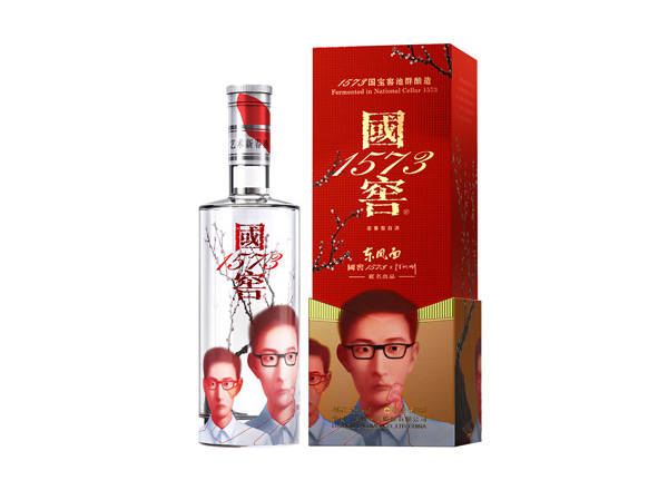 唐山回收国窖1573·艺术新春酒·东方面