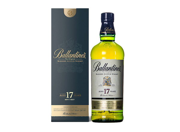 唐山百龄坛威士忌回收百龄坛17年Ballantine's苏格兰威士忌700ML洋酒
