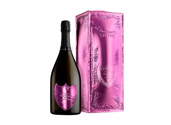 唐山香槟酒回收香槟王唐培里侬Dom Perignon Lady Gaga 粉红桃红香槟限量发光版礼盒香槟起泡酒