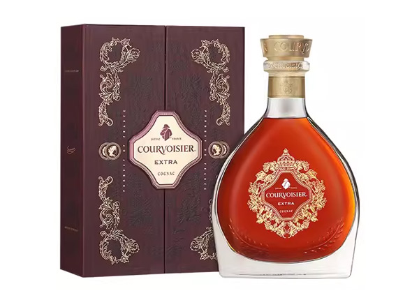 唐山回收拿破仑至尊EXTRA馥华诗干邑白兰地700ml礼盒装Courvoisier洋酒