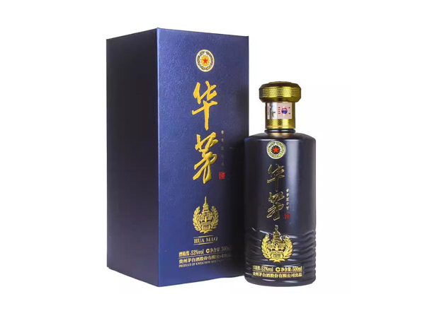 唐山回收茅台华茅蓝色瓶装华茅酒原箱收购