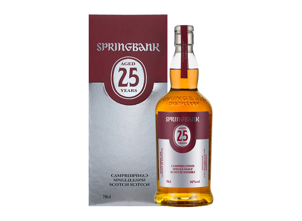 唐山云顶25年回收云顶威士忌SpringBank 46度坎贝尔镇苏格兰单一麦芽700m进口洋酒威士忌