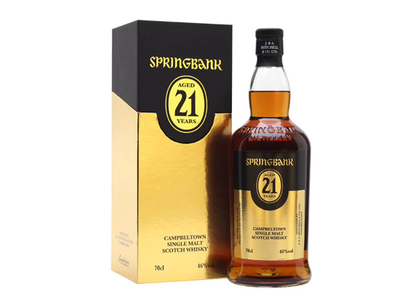 唐山SpringBank云顶21年威士忌回收苏格兰单一麦芽威士忌700ml进口洋酒收购