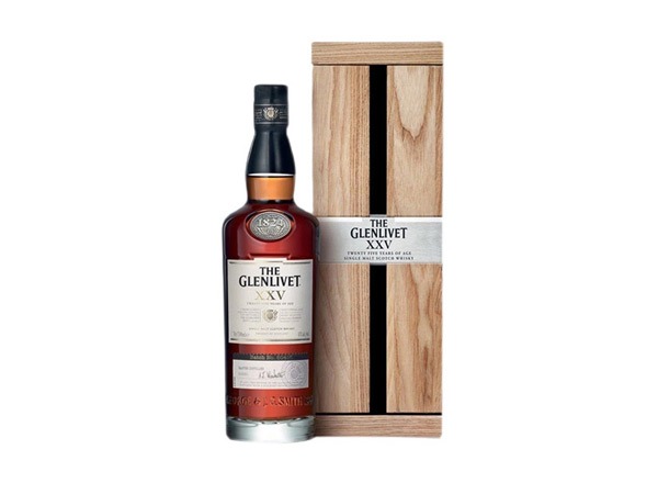 唐山格兰威特威士忌回收格兰威特25年陈酿威士忌The Glenlivet XXV洋酒上门收购