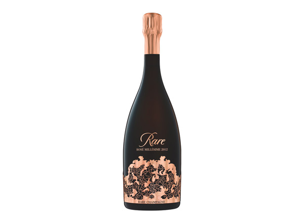 唐山白雪香槟回收稀露香槟黑钻年份桃红香槟Rare Rose（礼盒装）