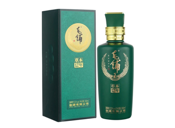 唐山劲牌毛铺酒回收毛铺草本12年52度42度草本年份酒