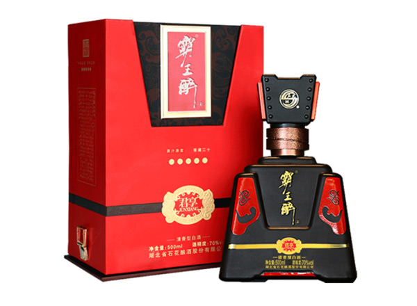 唐山石花霸王醉回收霸王醉君享70度白酒礼盒