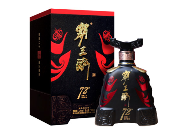 唐山回收石花霸王醉酒72° 白酒礼盒