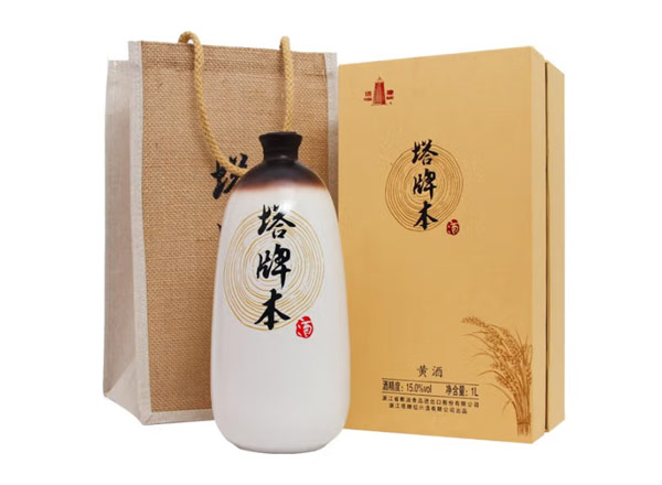 唐山塔牌黄酒回收塔牌本酒500ml/1000ml绍兴黄酒花雕酒礼盒