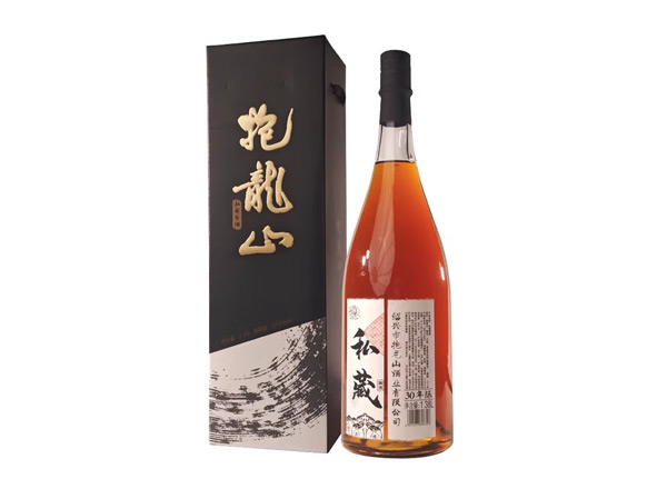 唐山抱龙山黄酒回收抱龙山私藏30年陈酿1.38L礼盒装绍兴花雕酒