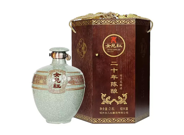 唐山女儿红绍兴黄酒回收女儿红二十年陈酿20年花雕酒2.8L坛装礼盒