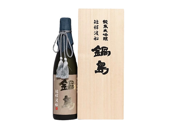 唐山锅岛清酒回收锅岛短杆渡船纯米大吟酿40%精米步合日本清酒