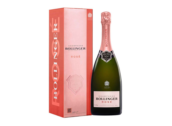 唐山回收堡林爵桃红香槟礼盒Bollinger Rosé