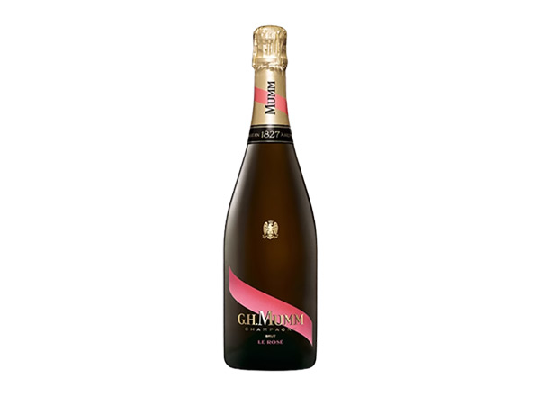 唐山回收玛姆红带风尚版桃红香槟起泡酒 G.H. Mumm Le Rosé Brut