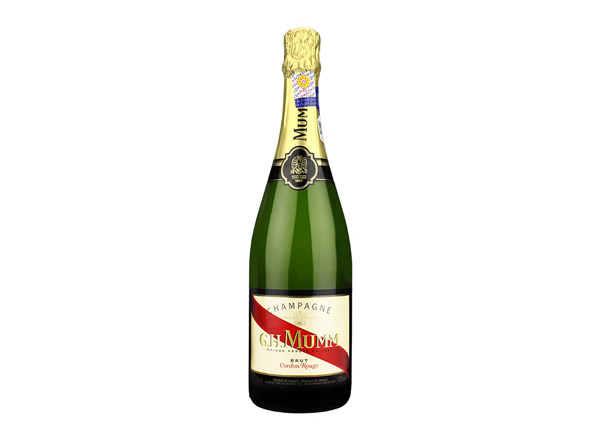 唐山玛姆香槟回收玛姆红带特级香槟G.H.MUMM Brut