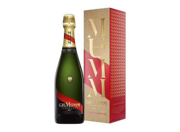 唐山玛姆香槟回收风尚版玛姆红带香槟起泡酒G.H. Mumm Cordon Rouge Brut